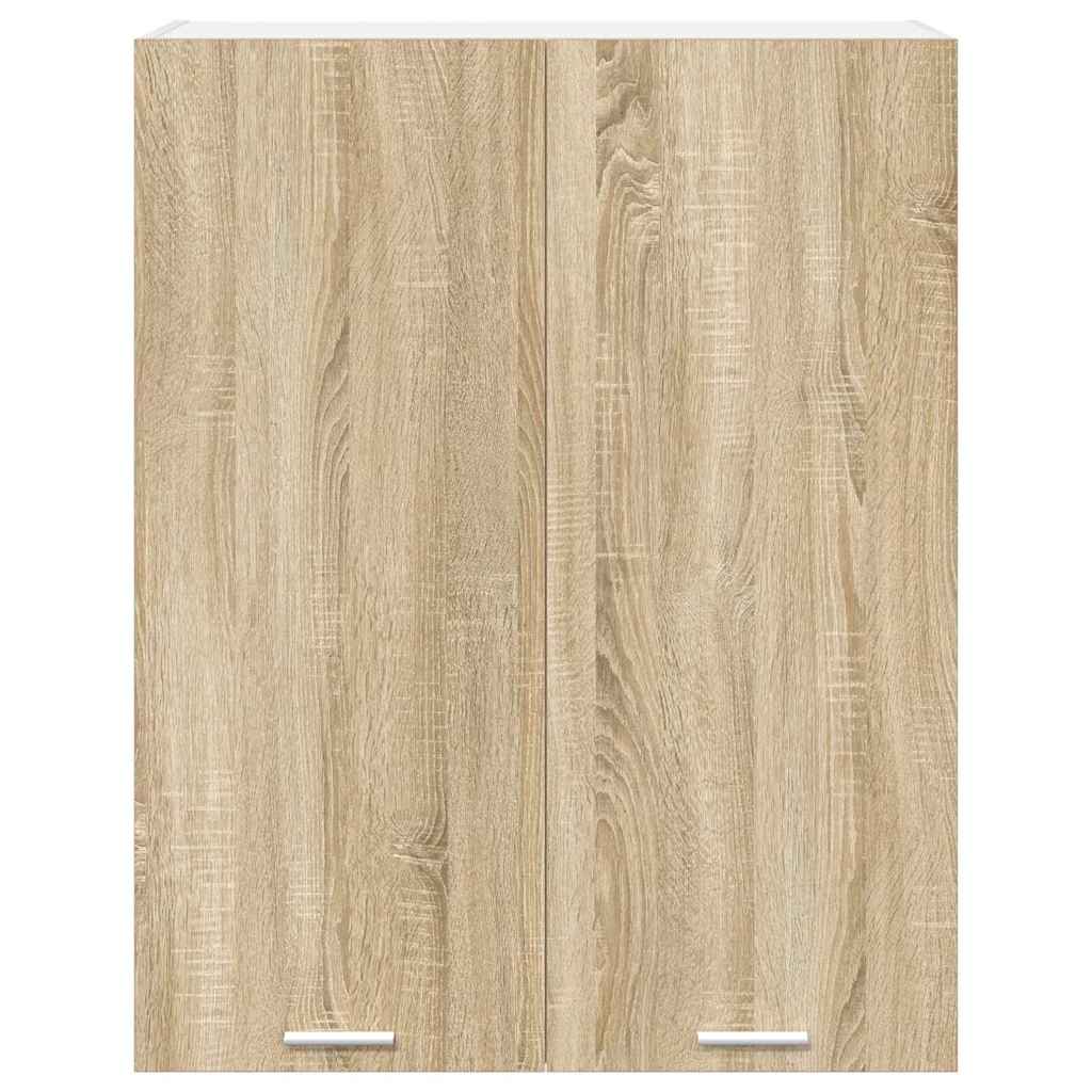 Hængeskab med dør Sonoma eg 80 x 31 x 100 cm Konstrueret træ