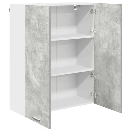 Hængeskab Beton Grå 80 x 31 x 100 cm Konstrueret træ