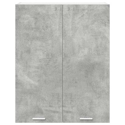 Hængeskab Beton Grå 80 x 31 x 100 cm Konstrueret træ