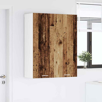 Hængeskab Gammelt træ 80 x 31 x 100 cm Konstrueret træ