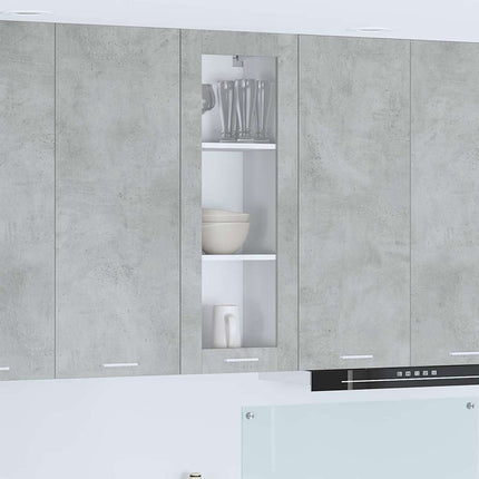 Hængeskab Beton Grå 40 x 31 x 100 cm Konstrueret træ