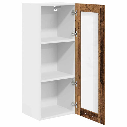Hængeskab Gammelt træ 40 x 31 x 100 cm Konstrueret træ