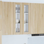 Hængeskab med dør Sonoma eg 60 x 31 x 100 cm Konstrueret træ