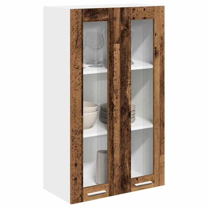 Hængeskab Gammelt træ 60 x 31 x 100 cm Konstrueret træ