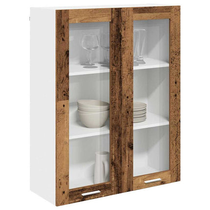 Hængeskab Gammelt træ 80 x 31 x 100 cm Konstrueret træ