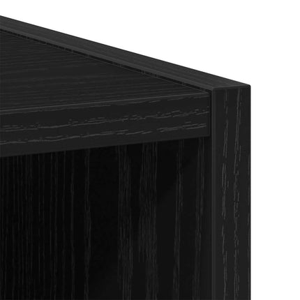 Hængeskab Sort eg 20 x 29,5 x 40 cm Konstrueret træ