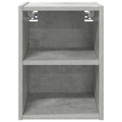 Hængeskab Beton Grå 30 x 29,5 x 40 cm Konstrueret træ