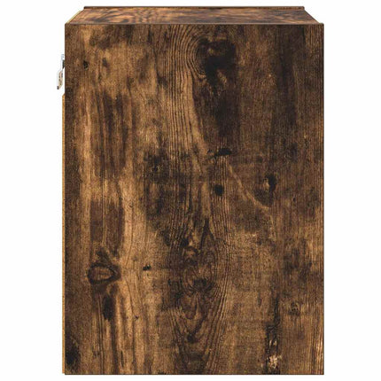 Hængeskab Røget eg 30 x 29,5 x 40 cm Konstrueret træ