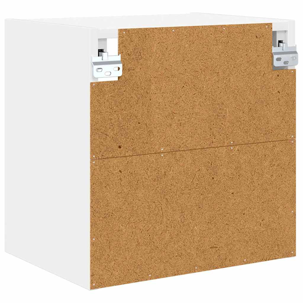 Hængeskab med opbevaring Hvid 40 x 29,5 x 40 cm Konstrueret træ