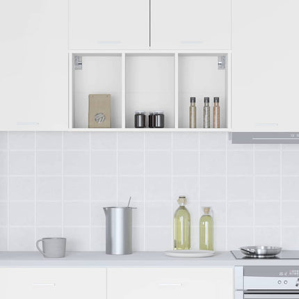 Hængeskab Hvid 40 x 29,5 x 80 cm Konstrueret træ