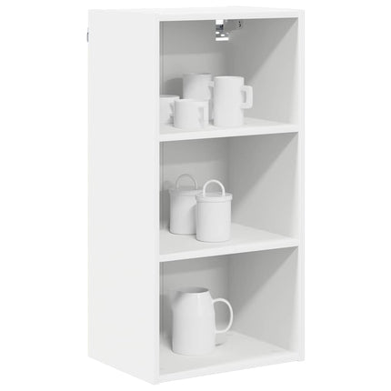 Hængeskab Hvid 40 x 29,5 x 80 cm Konstrueret træ