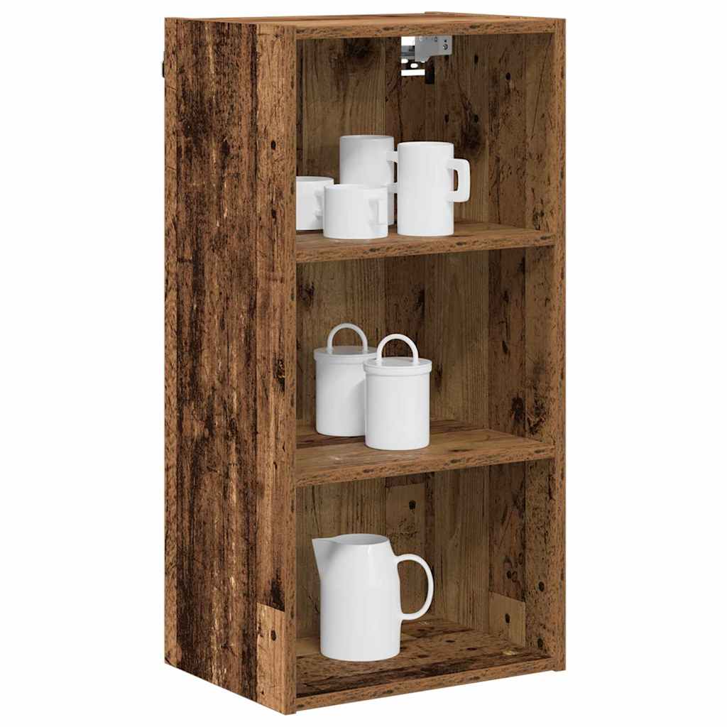 Hængeskab Gammelt træ 40 x 29,5 x 80 cm Konstrueret træ