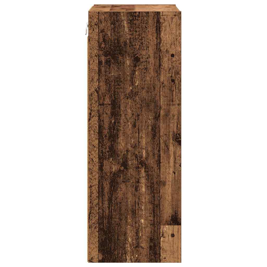 Hængeskab Gammelt træ 40 x 29,5 x 80 cm Konstrueret træ
