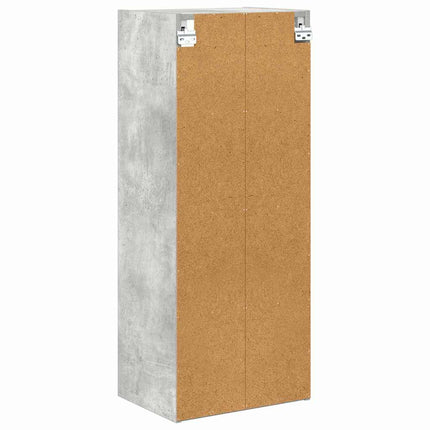 Hængeskab Beton Grå 40 x 29,5 x 100 cm Konstrueret træ