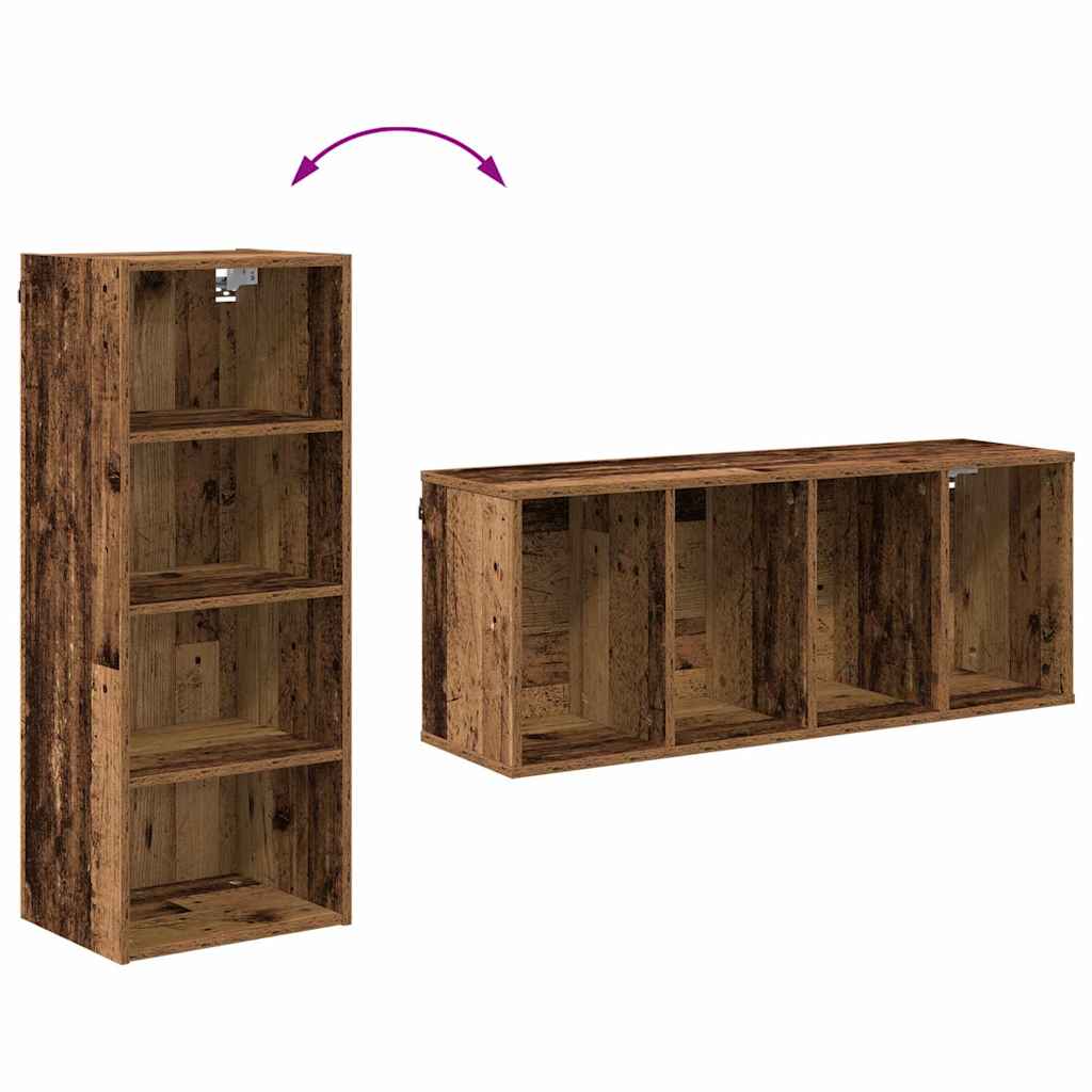 Hængeskab Gammelt træ 40 x 29,5 x 100 cm Konstrueret træ