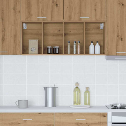 Hængeskab Artisan Egetræ 40 x 29,5 x 100 cm Konstrueret træ
