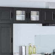 Panel til opvaskemaskine Kalmar 2 pcs Sort 40 x 31 x 40 cm