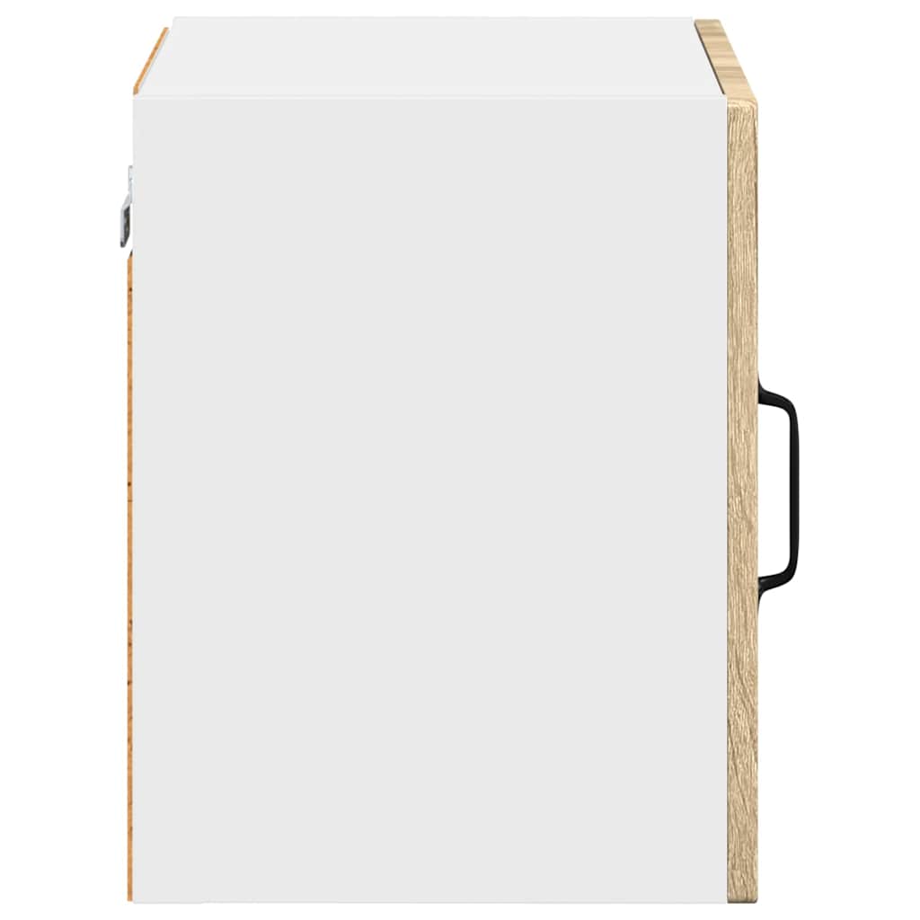 Vægskab til køkken med hylde 2 pcs Sonoma eg 40 x 31 x 40 cm