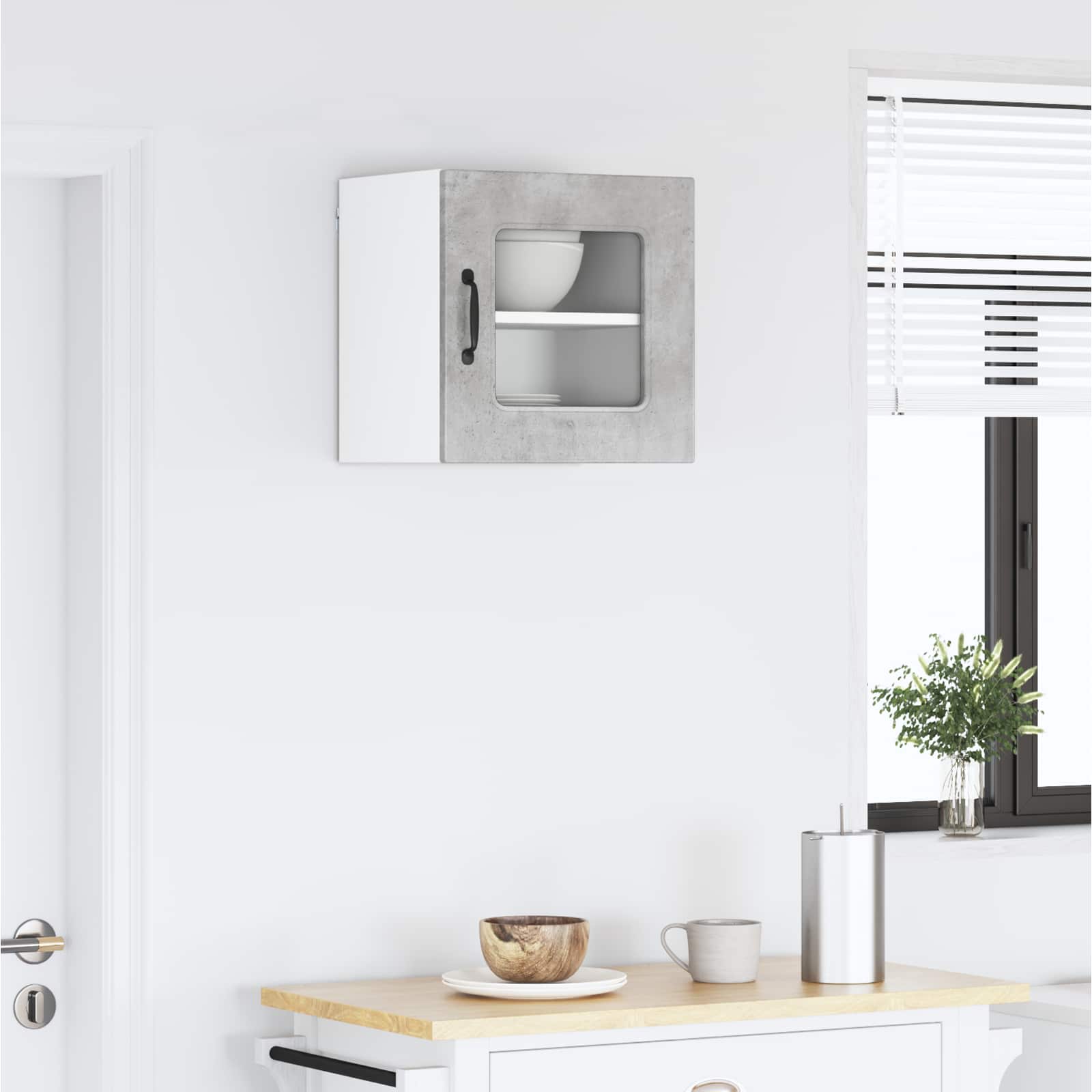 Panel til opvaskemaskine Kalmar Beton Grå 40 x 31 x 40 cm