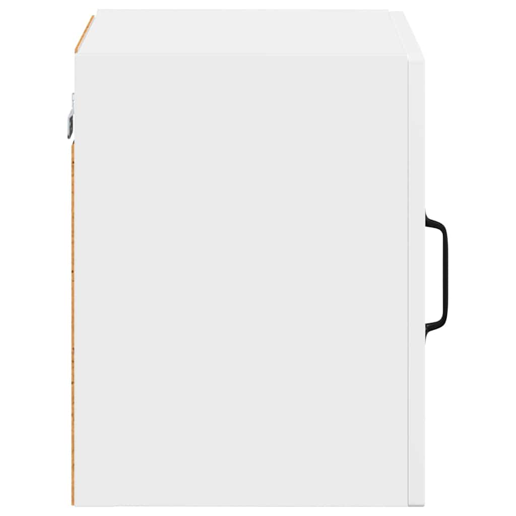 Vægskab til køkken med dør 2 pcs Høj gloss hvid 40 x 31 x 40 cm