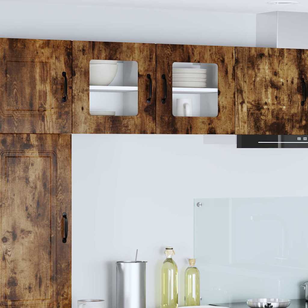 Vægskab til køkken Røget eg 40 x 31 x 40 cm Konstrueret træ