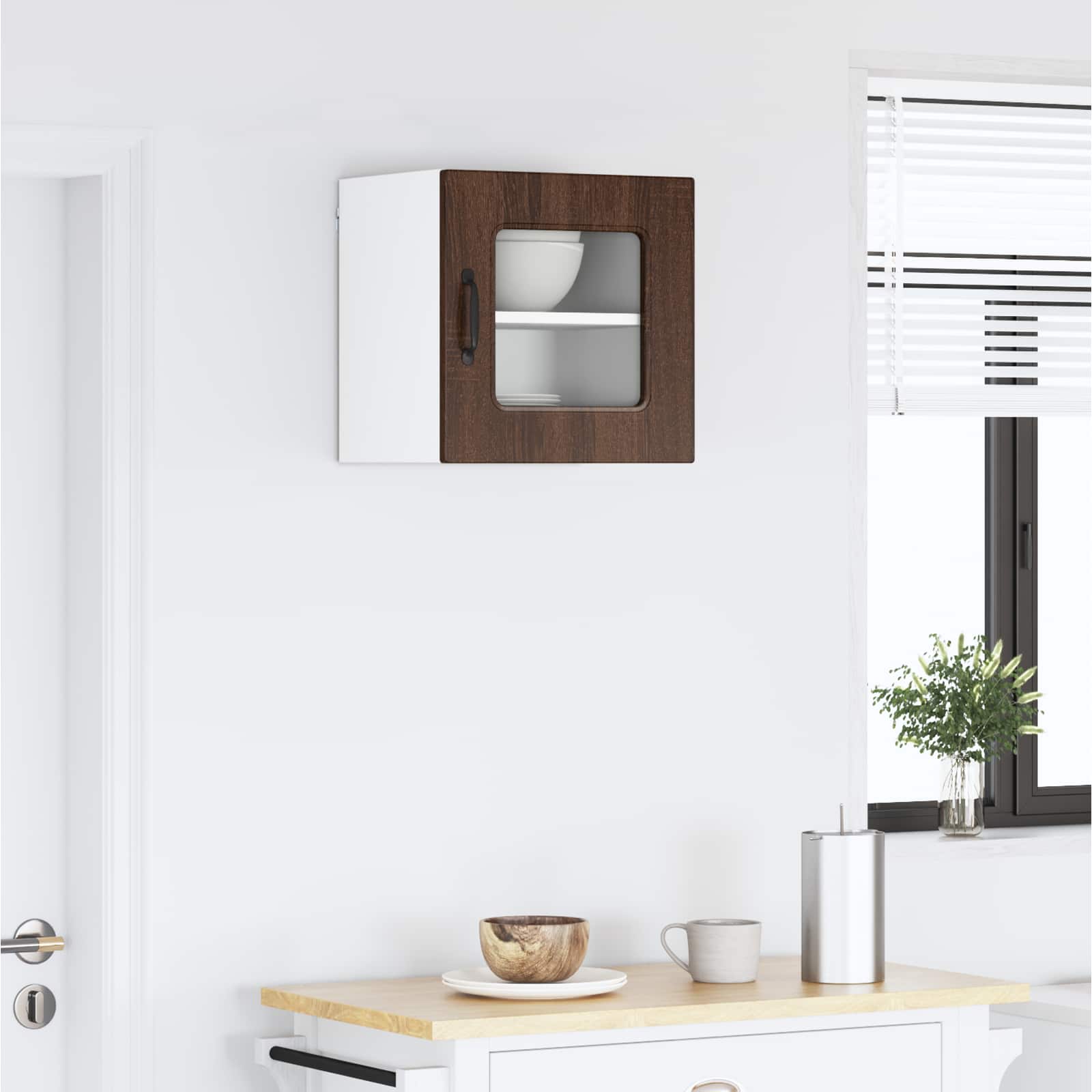 Panel til opvaskemaskine Kalmar Brun eg 40 x 31 x 40 cm