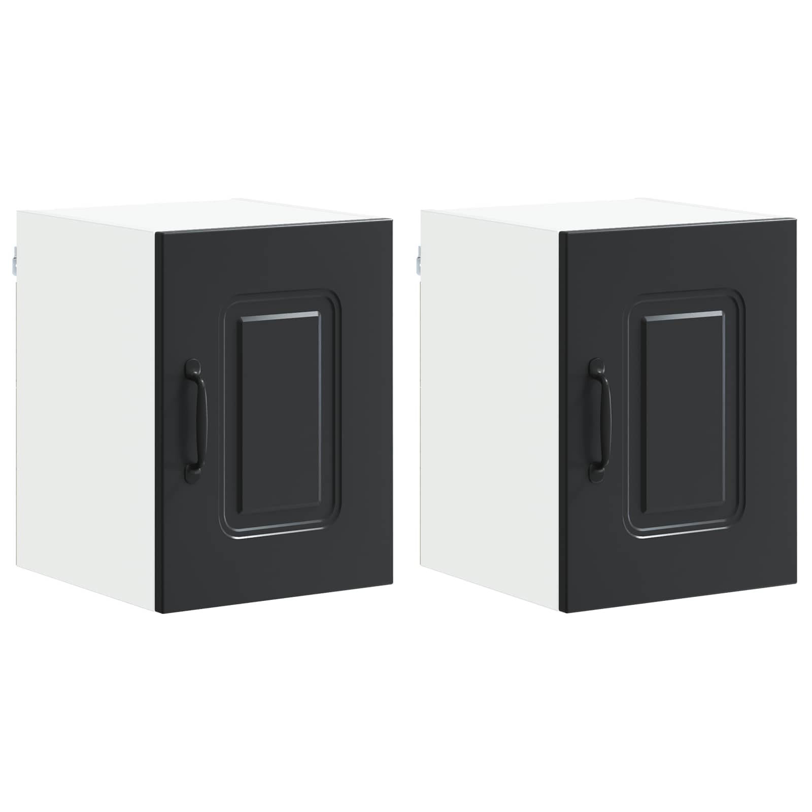 Panel til opvaskemaskine Kalmar 2 pcs Sort 30 x 31 x 40 cm