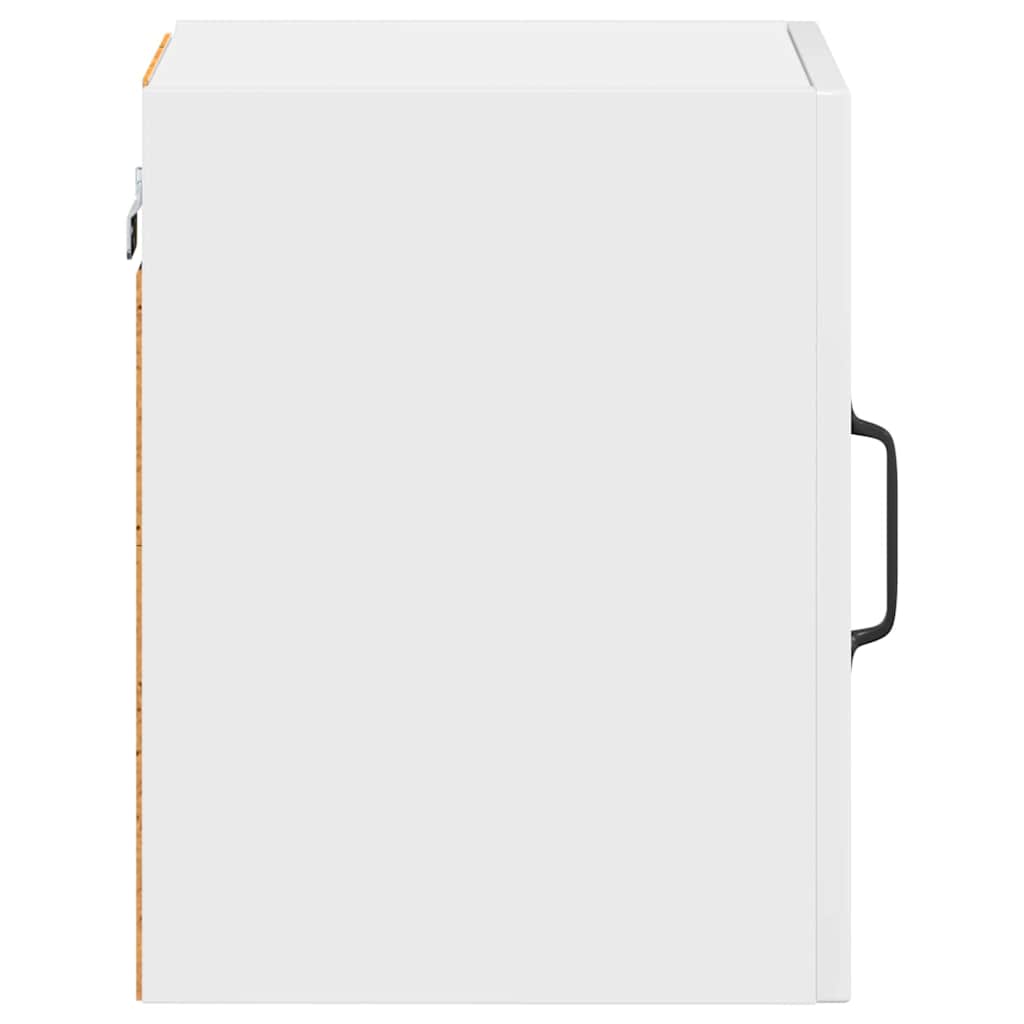 Vægskab til køkken med dør 2 pcs Høj gloss hvid 30 x 31 x 40 cm