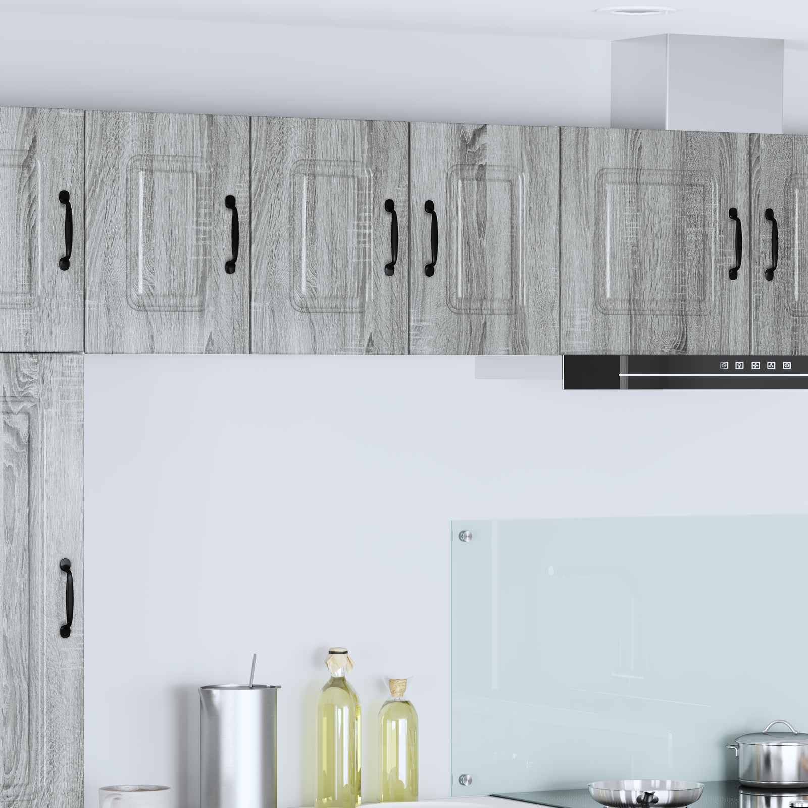 Panel til opvaskemaskine Kalmar 2 pcs Grå Sonoma
