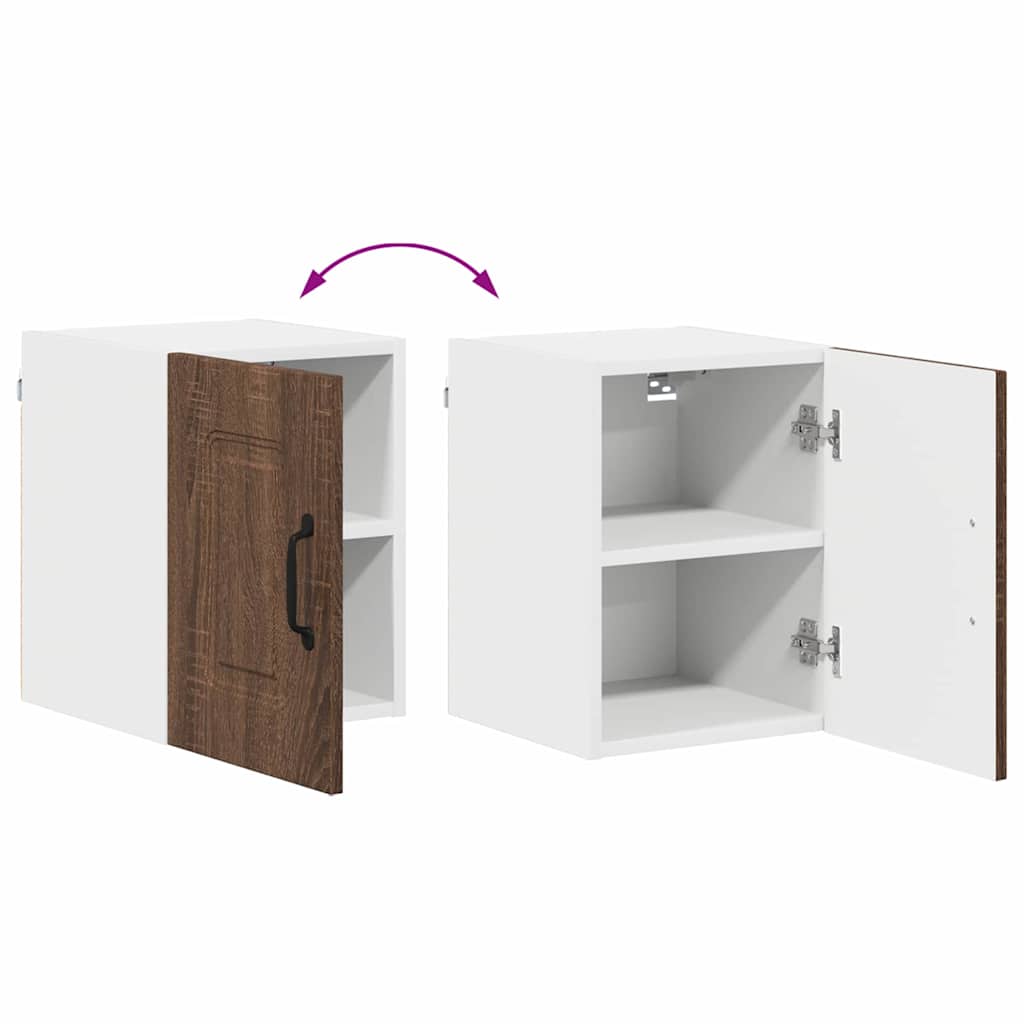 Vægskab til køkken Brun eg 30 x 31 x 40 cm Konstrueret træ