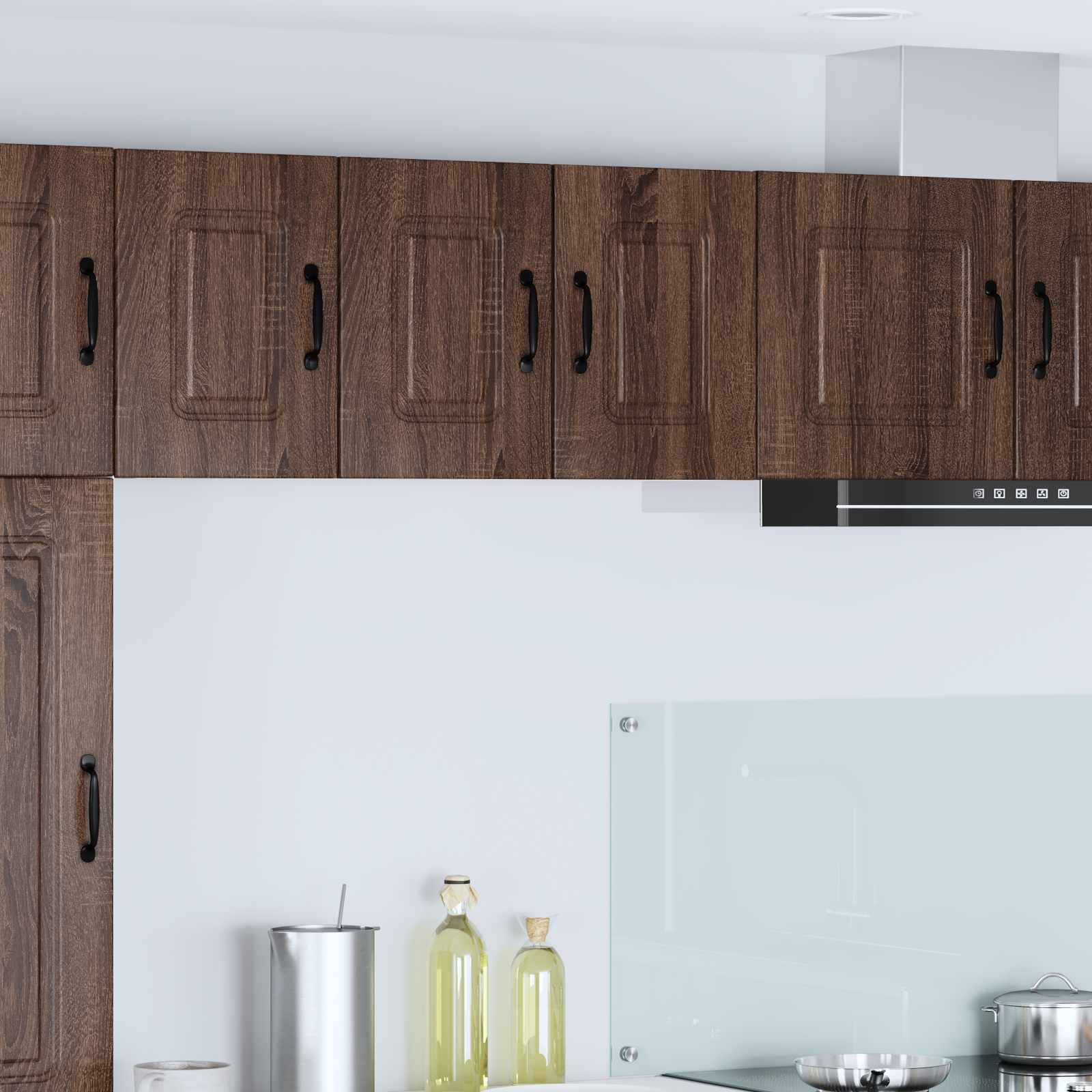 Panel til opvaskemaskine Kalmar 2 pcs Brun eg 30 x 31 x 40 cm