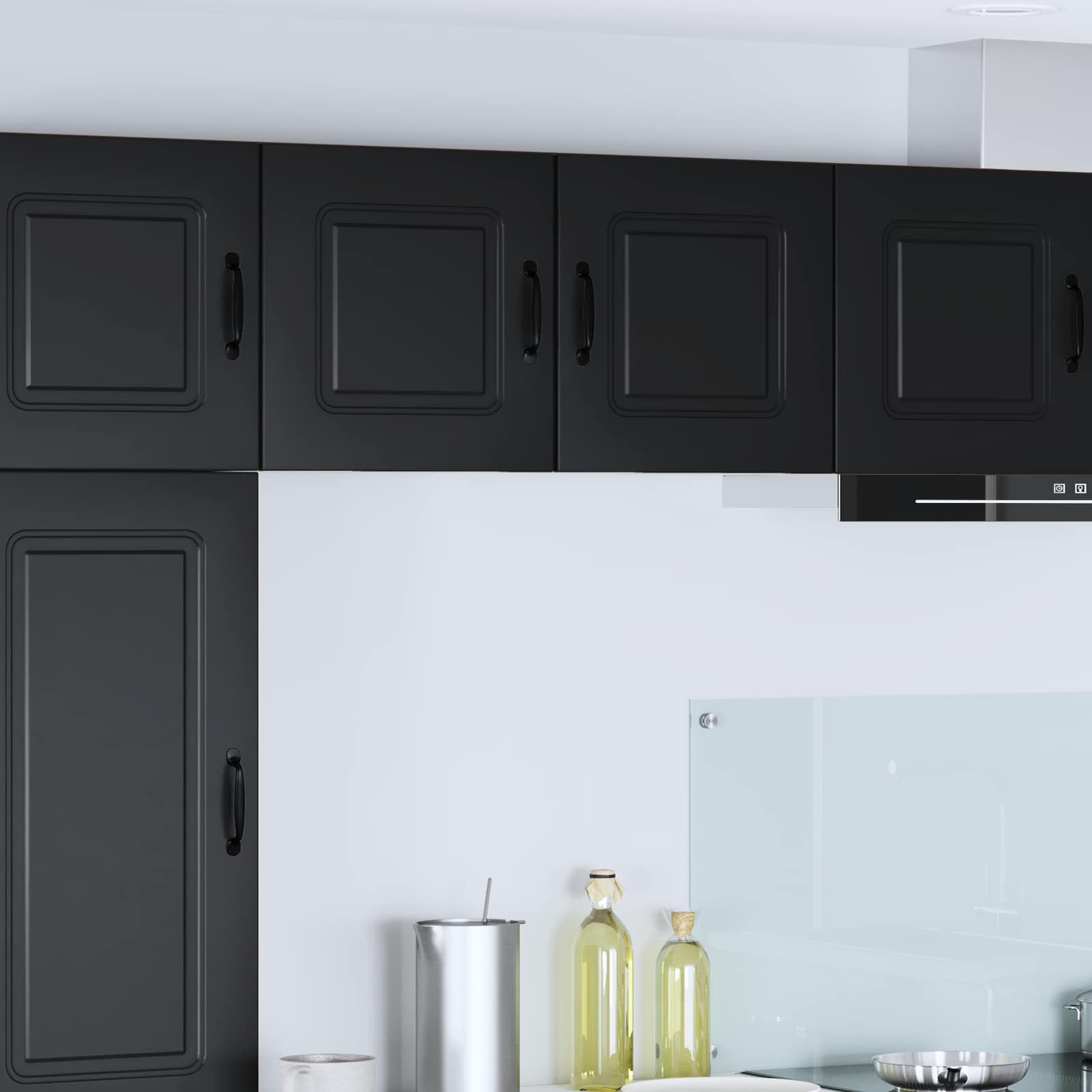 Panel til opvaskemaskine Kalmar Sort 40 x 31 x 40 cm