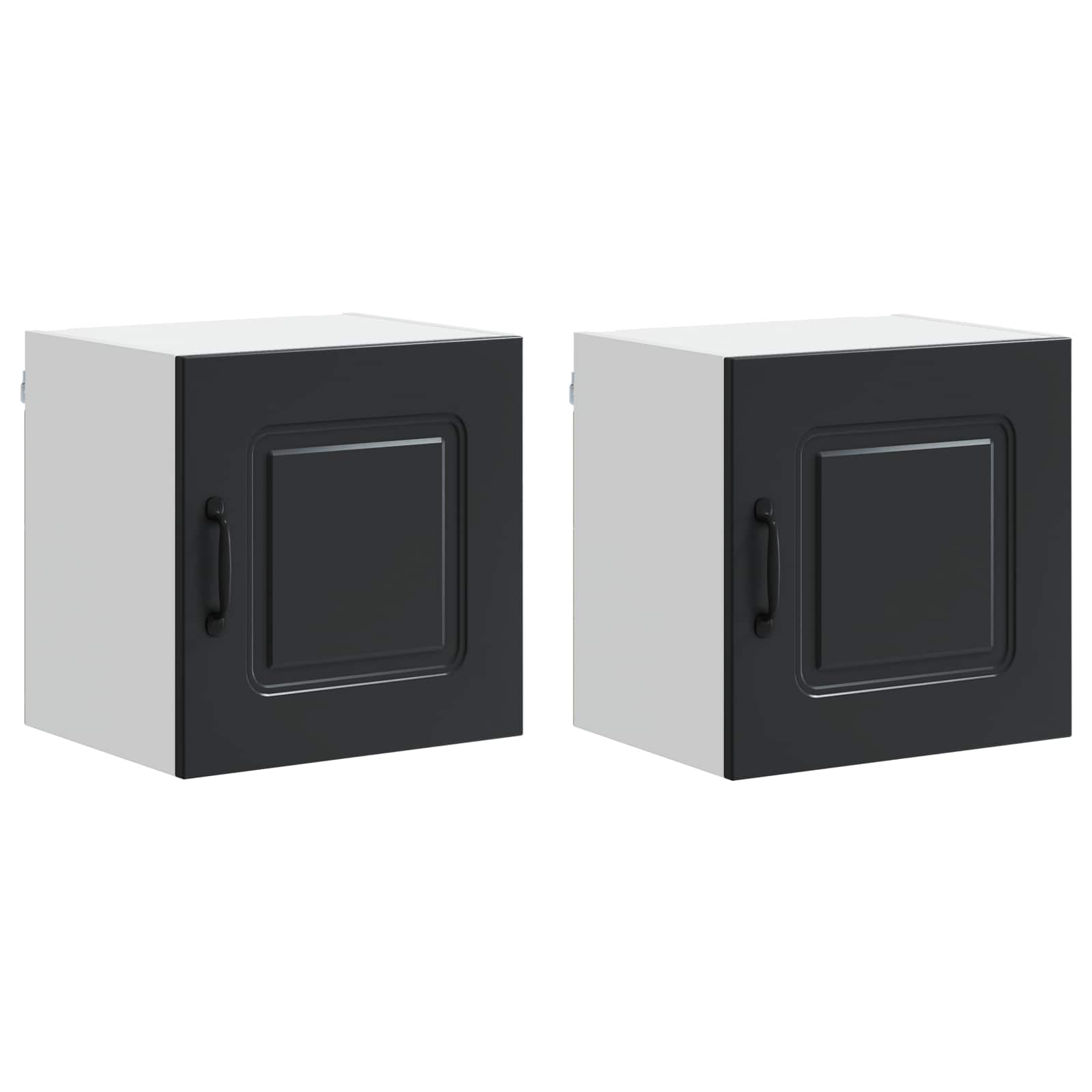 Panel til opvaskemaskine Kalmar 2 pcs Sort 40 x 31 x 40 cm
