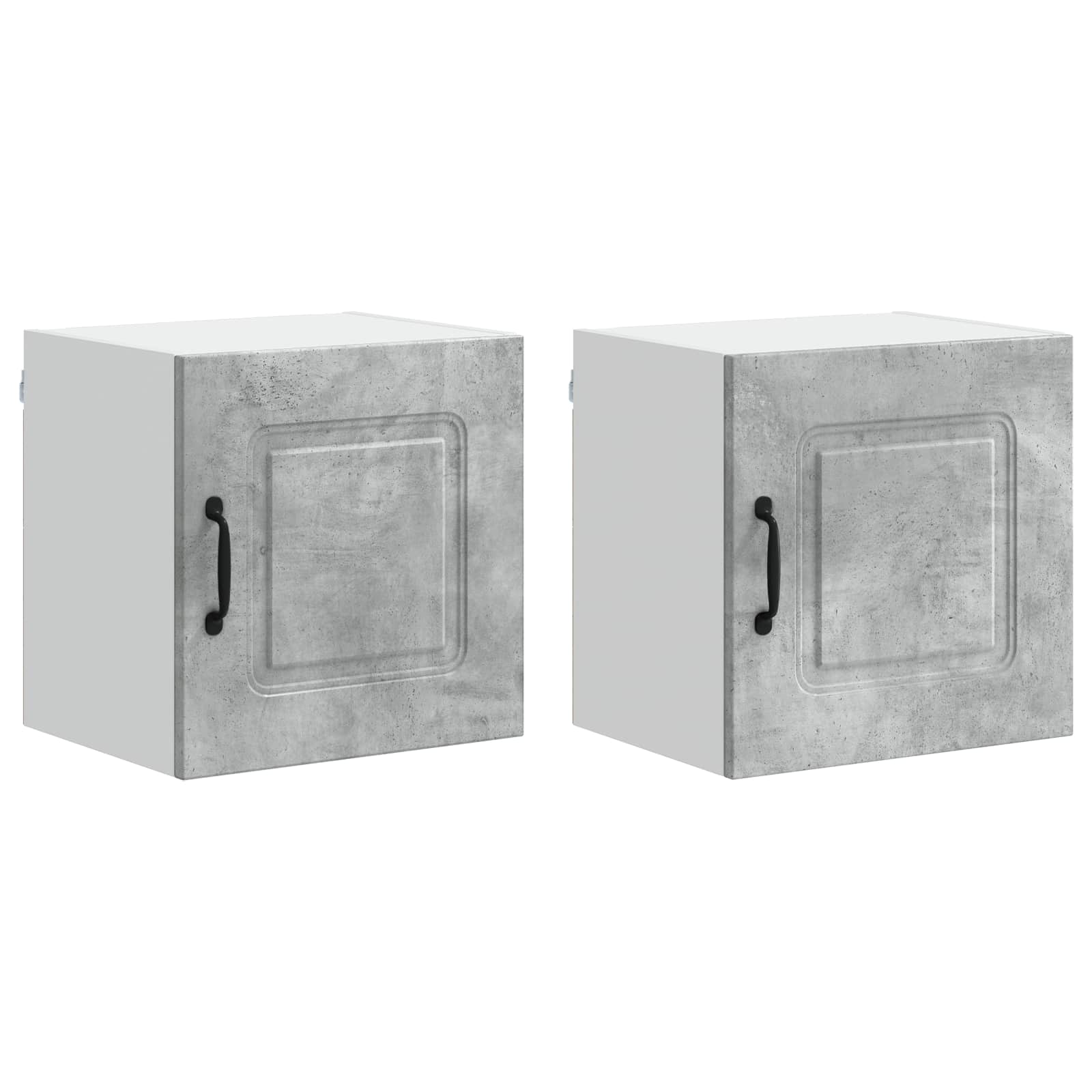 Panel til opvaskemaskine Kalmar 2 pcs Beton Grå 40 x 31 x 40 cm