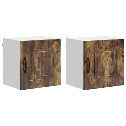 Panel til opvaskemaskine Kalmar 2 pcs Røget eg 40 x 31 x 40 cm