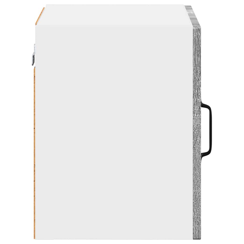 Vægskab til køkken med hylde 2 pcs Grå Sonoma 40 x 31 x 40 cm