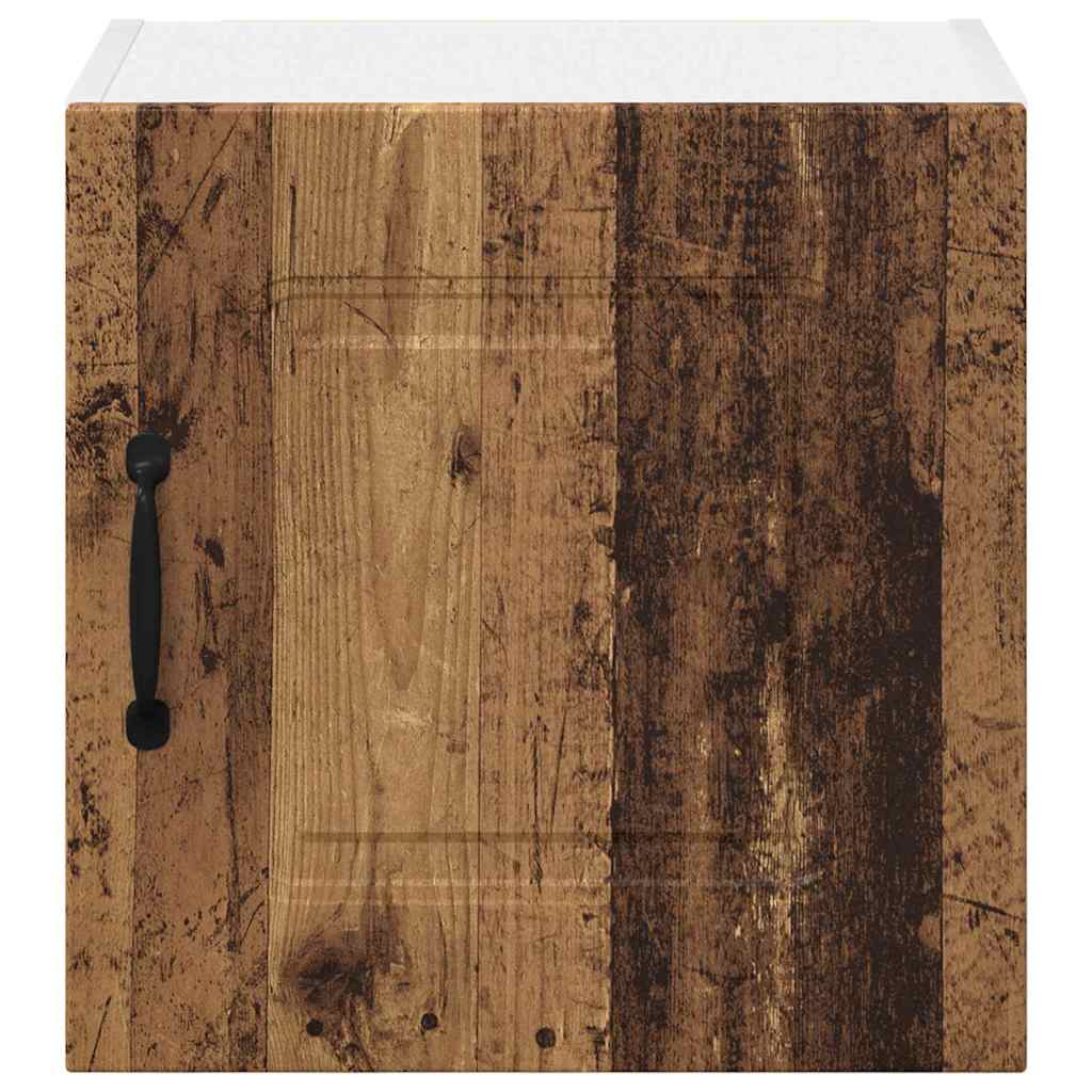 Vægskab til køkken med hylde 2 pcs Gammelt træ 40 x 31 x 40 cm