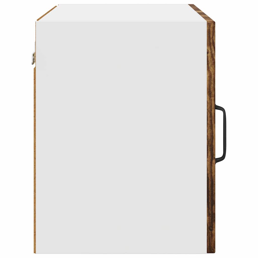 Vægskab til køkken med hylde 2 pcs Røget eg 50 x 31 x 40 cm