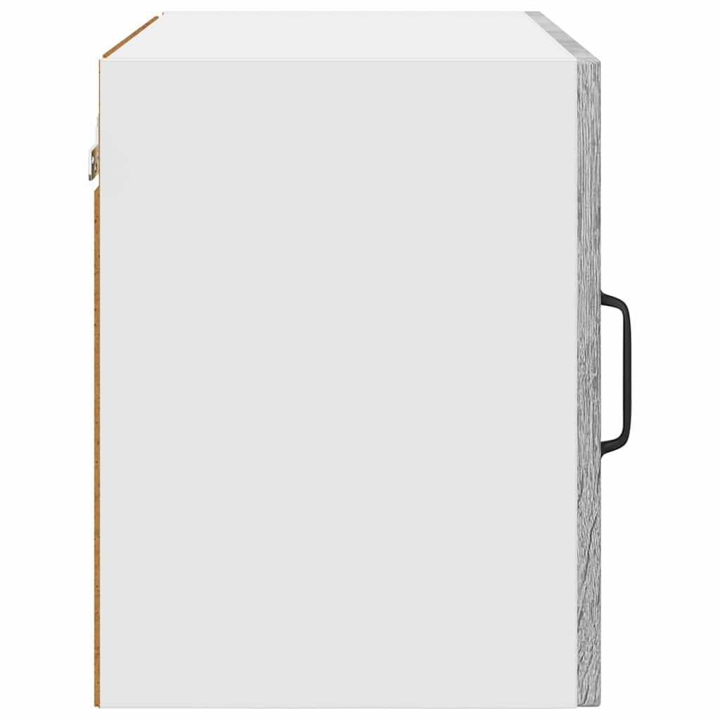 Vægskab til køkken med hylde 2 pcs Grå Sonoma 50 x 31 x 40 cm