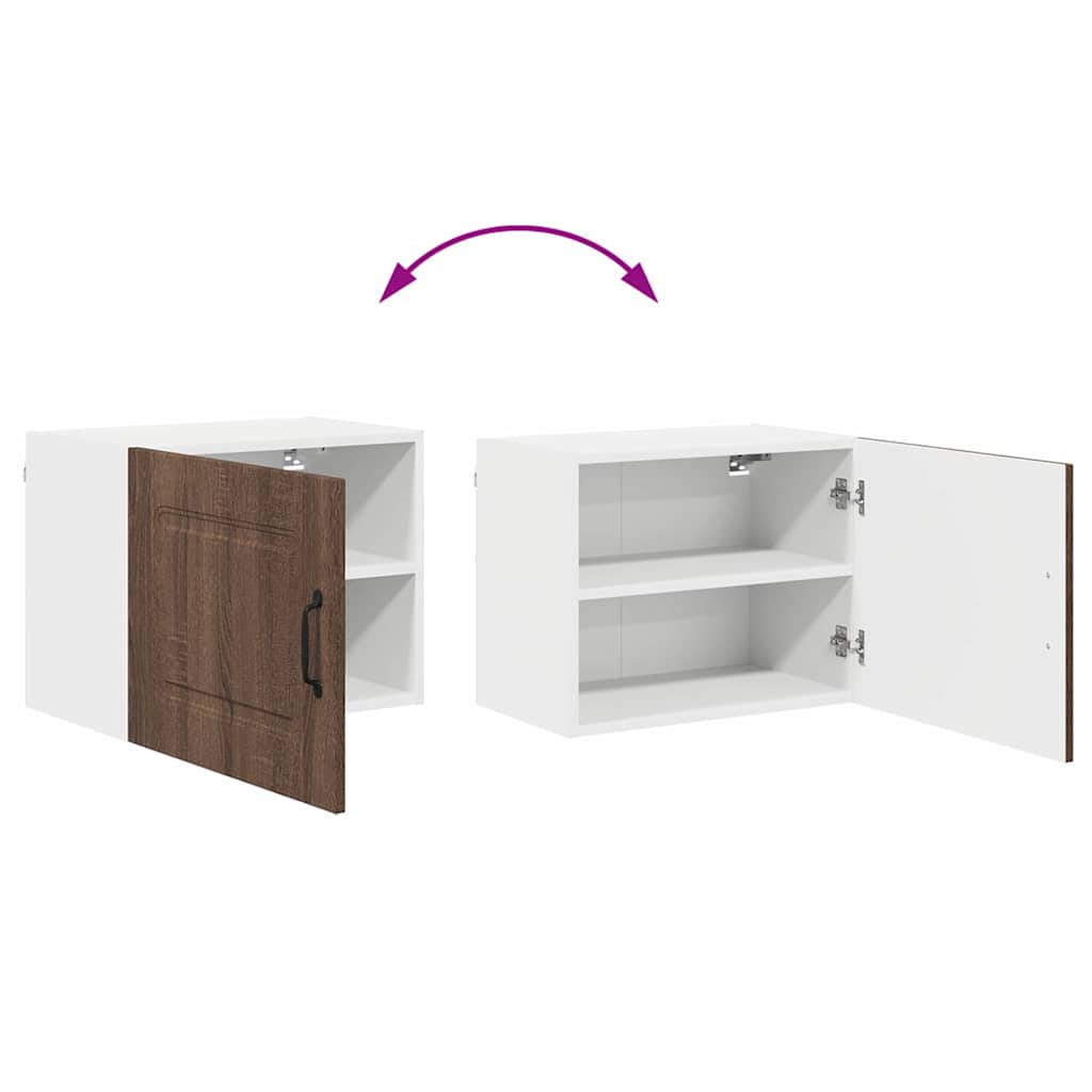 Vægskab til køkken Brun eg 50 x 31 x 40 cm Konstrueret træ