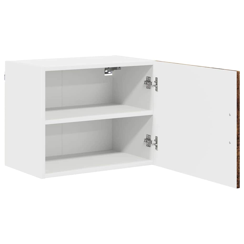 Vægskab til køkken med hylde 2 pcs Gammelt træ 50 x 31 x 40 cm