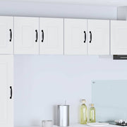 Vægskab til køkken 2 pcs Hvid 60 x 31 x 40 cm Konstrueret træ