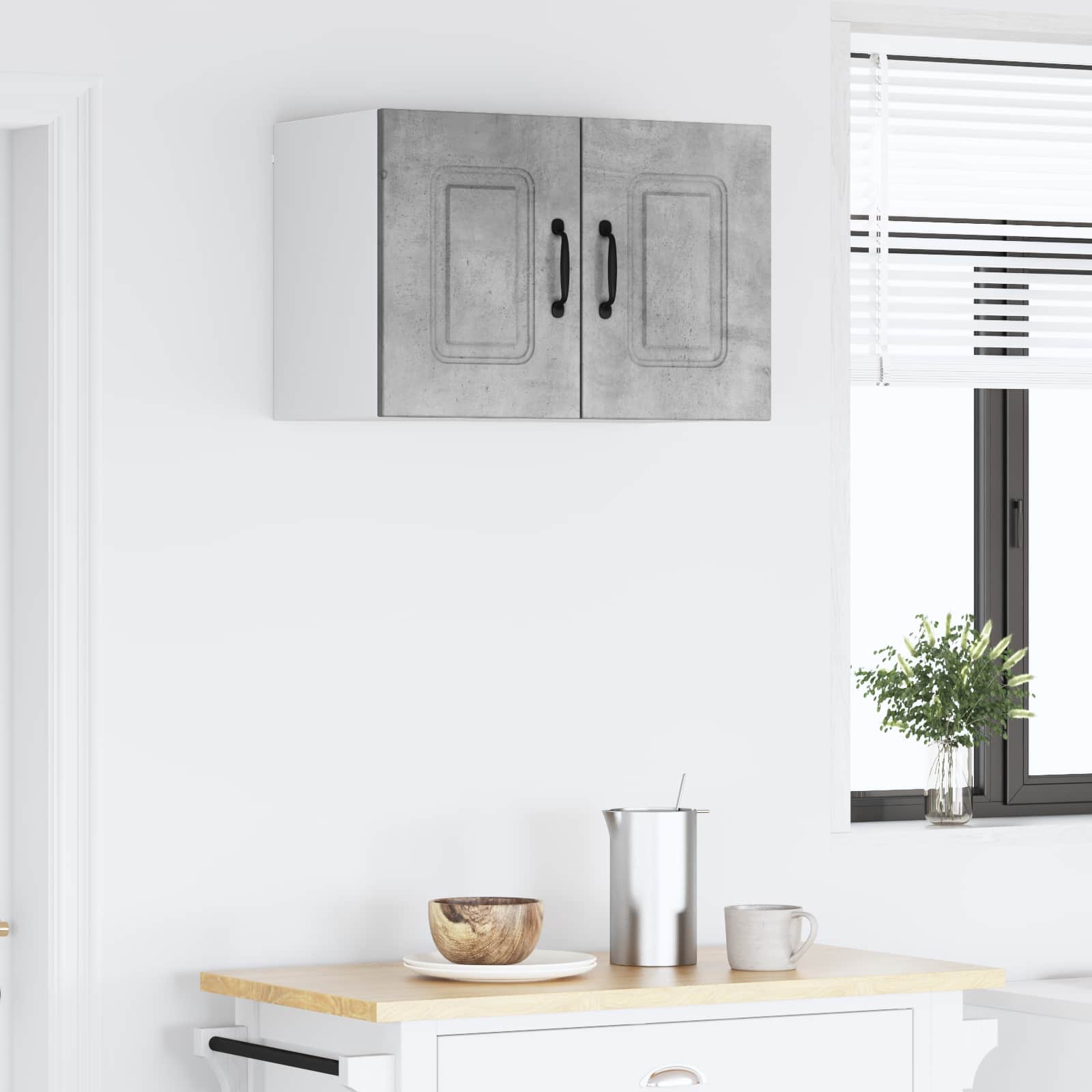 Panel til opvaskemaskine Kalmar Beton Grå 60 x 31 x 40 cm