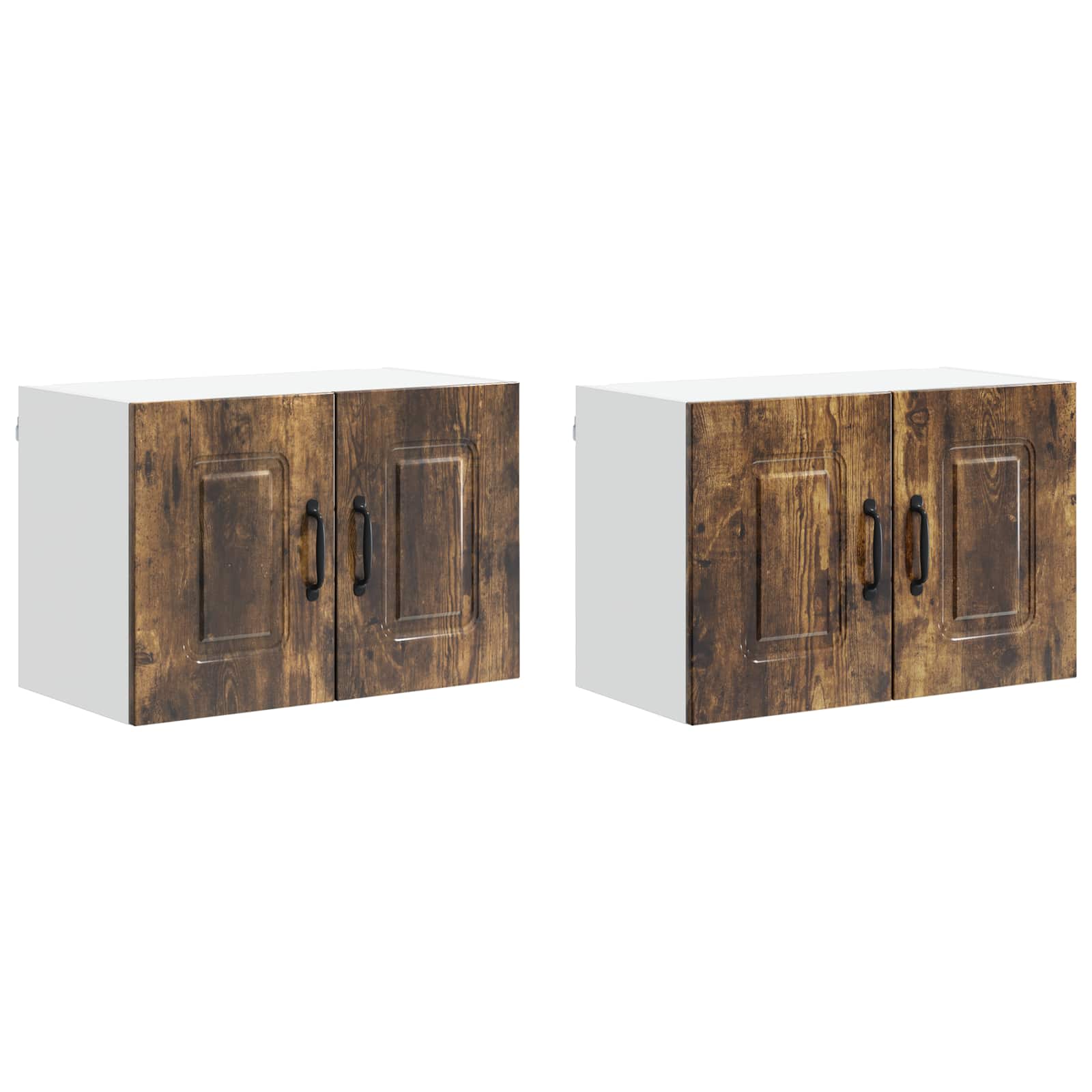 Panel til opvaskemaskine Kalmar 2 pcs Røget eg 60 x 31 x 40 cm