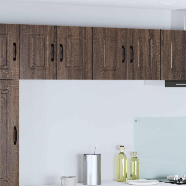 Panel til opvaskemaskine Kalmar 2 pcs Brun eg 60 x 31 x 40 cm