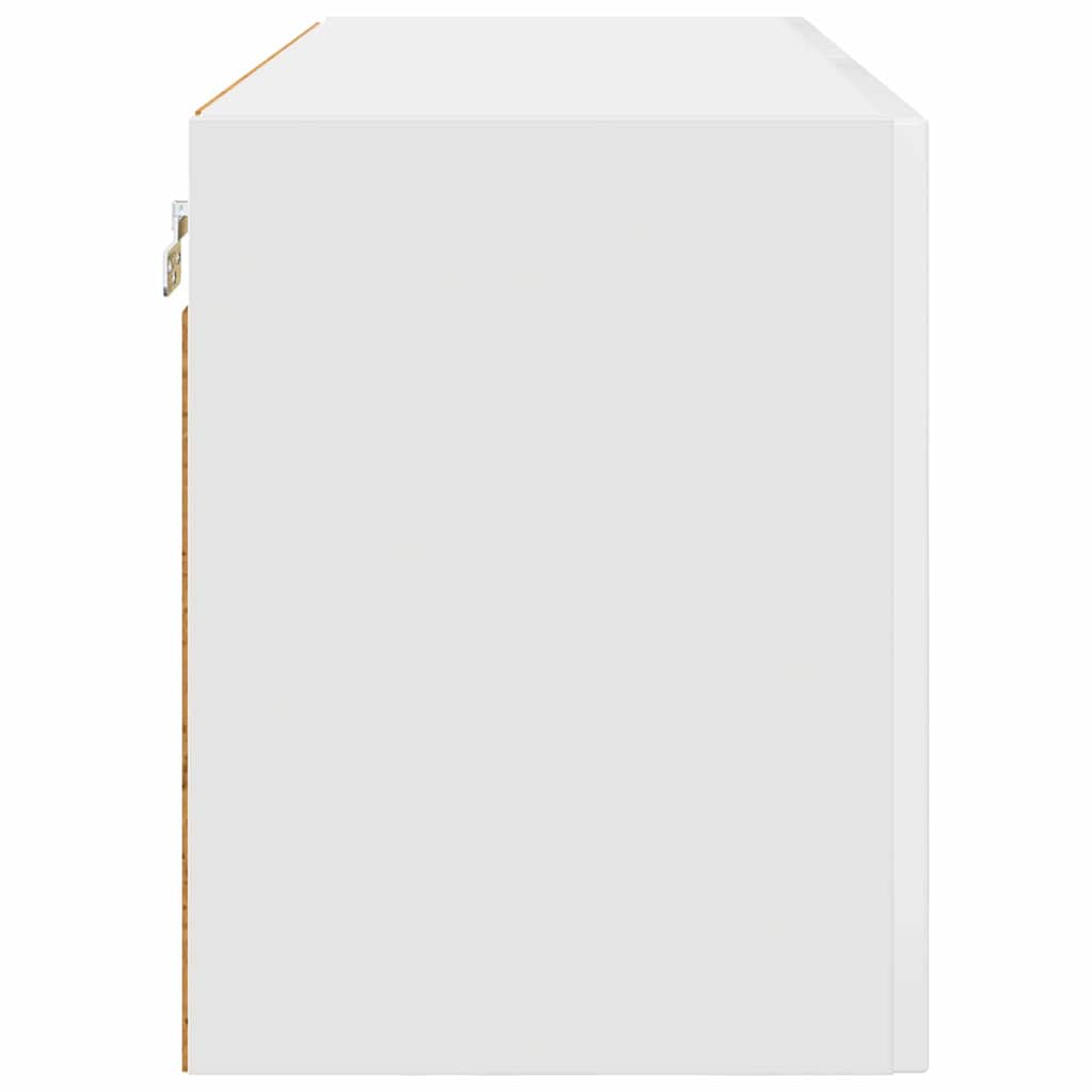 Vægskab til køkken med dør Hvid 80 x 31 x 40 cm Konstrueret træ