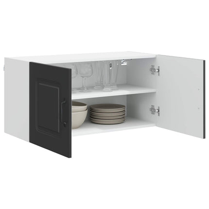 Panel til opvaskemaskine Kalmar Sort 80 x 31 x 40 cm