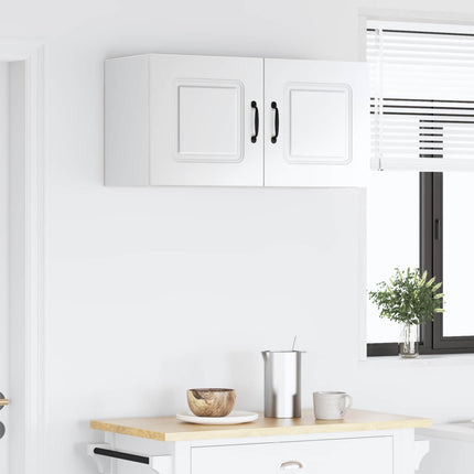Panel til opvaskemaskine Kalmar Høj gloss hvid 80 x 31 x 40 cm