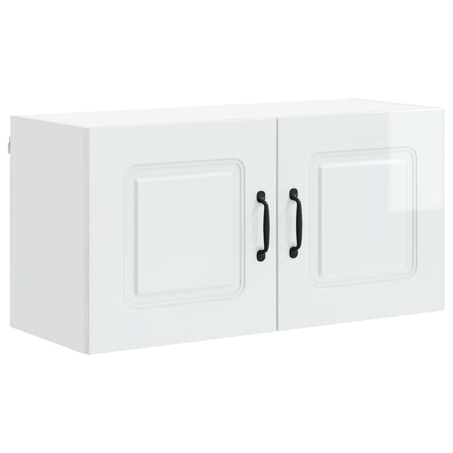 Panel til opvaskemaskine Kalmar Høj gloss hvid 80 x 31 x 40 cm