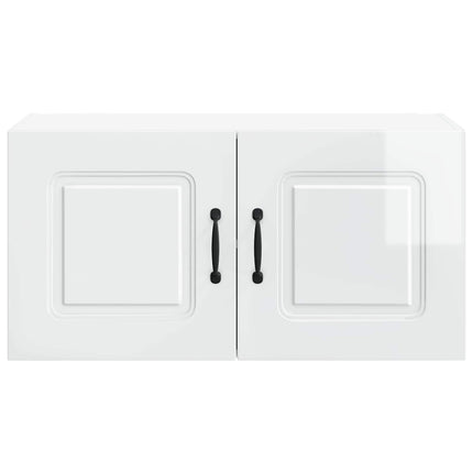 Panel til opvaskemaskine Kalmar Høj gloss hvid 80 x 31 x 40 cm
